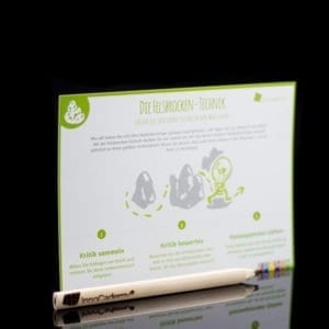 Die Felsbrocken-Technik - Methodenkarte für Innovationsworkshops online bestellen