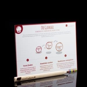 Die Glaskugel - Methodenkarte für Innovationsworkshops online bestellen