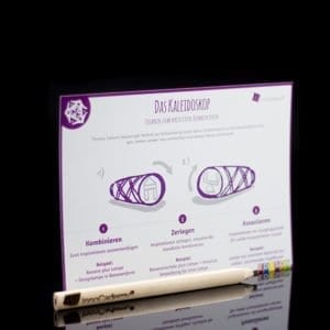 Methodenkarte Kaleidoskop für Innovationsworkshops und Ideenentwicklung