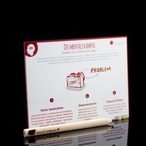 Die mentale Kamera - Methodenkarte für Innovationsworkshops online bestellen