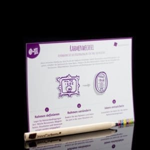 Rahmenwechsel - Methodenkarte für Innovationsworkshops online bestellen