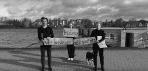 Wir lassen uns nicht spalten. Ein Projekt von innoARTS. innoXperts® gegen Rechts.